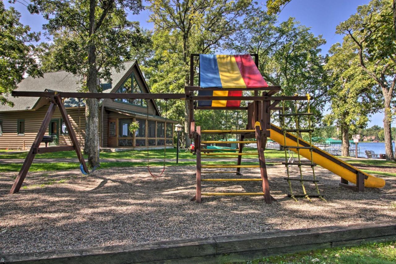 Alluring Nisswa Cabin On Gull Lake With Fireplace! Eksteriør billede