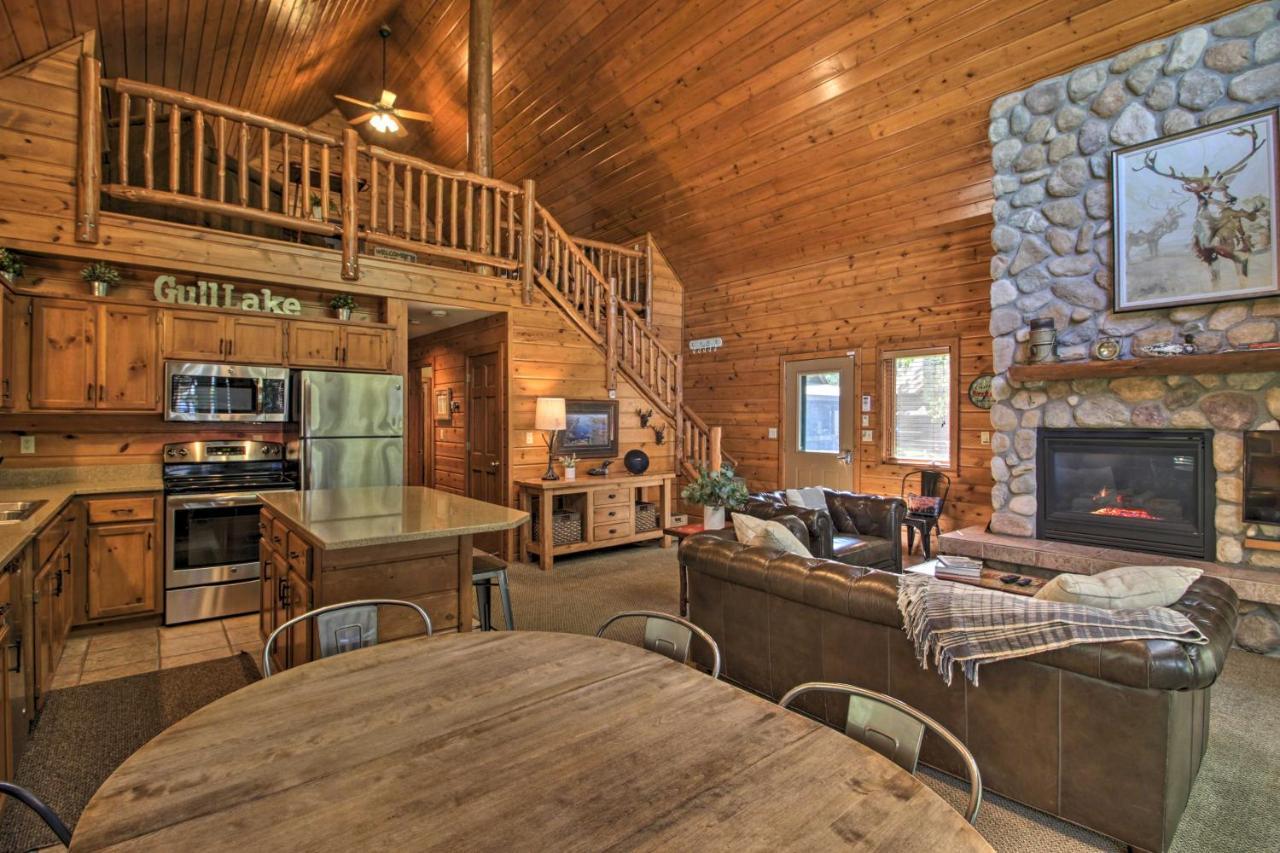 Alluring Nisswa Cabin On Gull Lake With Fireplace! Eksteriør billede