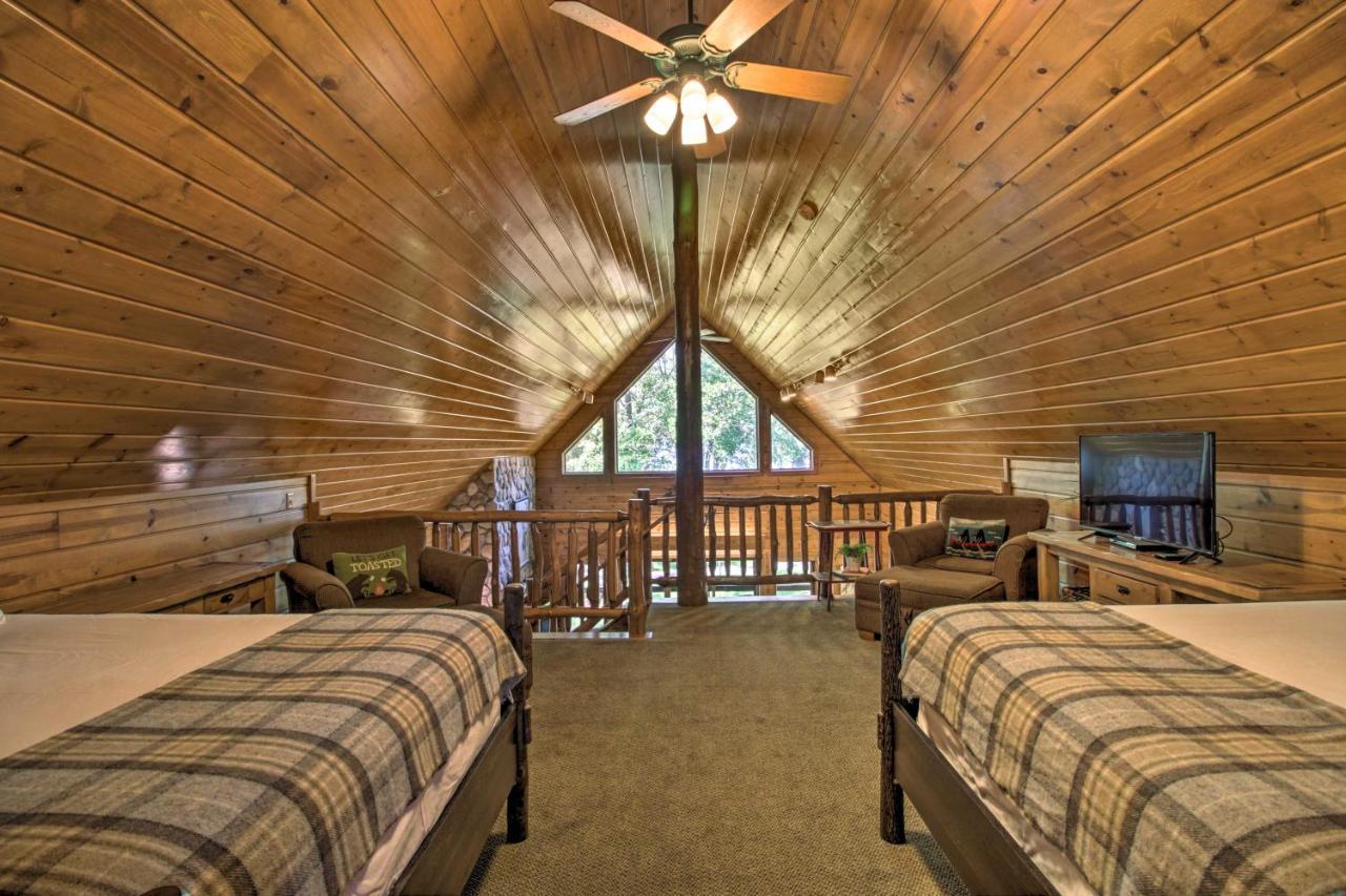 Alluring Nisswa Cabin On Gull Lake With Fireplace! Eksteriør billede